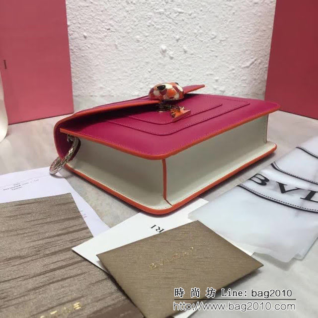BVLGARI寶格麗 專櫃最新 閃電吊墜限量款 風琴包 鏈條單肩斜挎包 34559 FYD1422